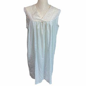 Embellishments blue Vintage Nightgown XL